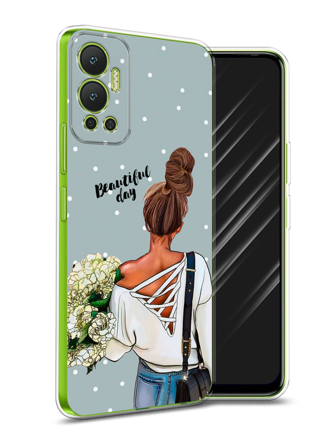 

Чехол Awog на Infinix Hot 12 "Beautiful day", Разноцветный, 3101350-6