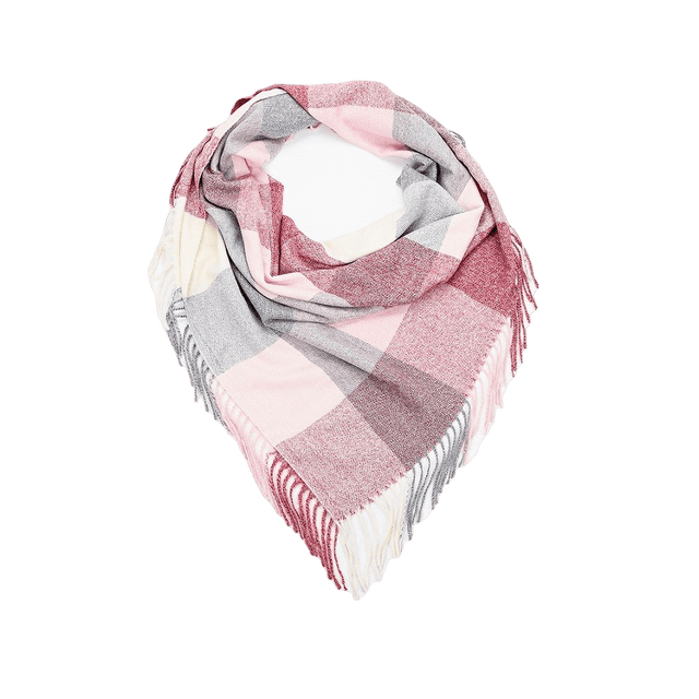 

Шарф женский Rosedena shawlcy2211 розовый, 100х100 см, shawlcy2211