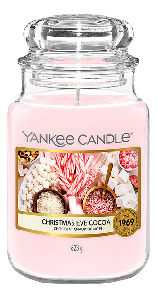 

Ароматическая свеча Yankee Candle Christmas Eve Cocoa 623г, 399549
