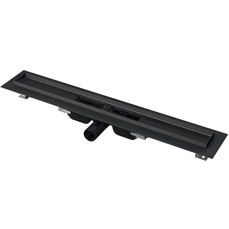 фото Душевой лоток alcaplast low apz101black-1050 без решетки