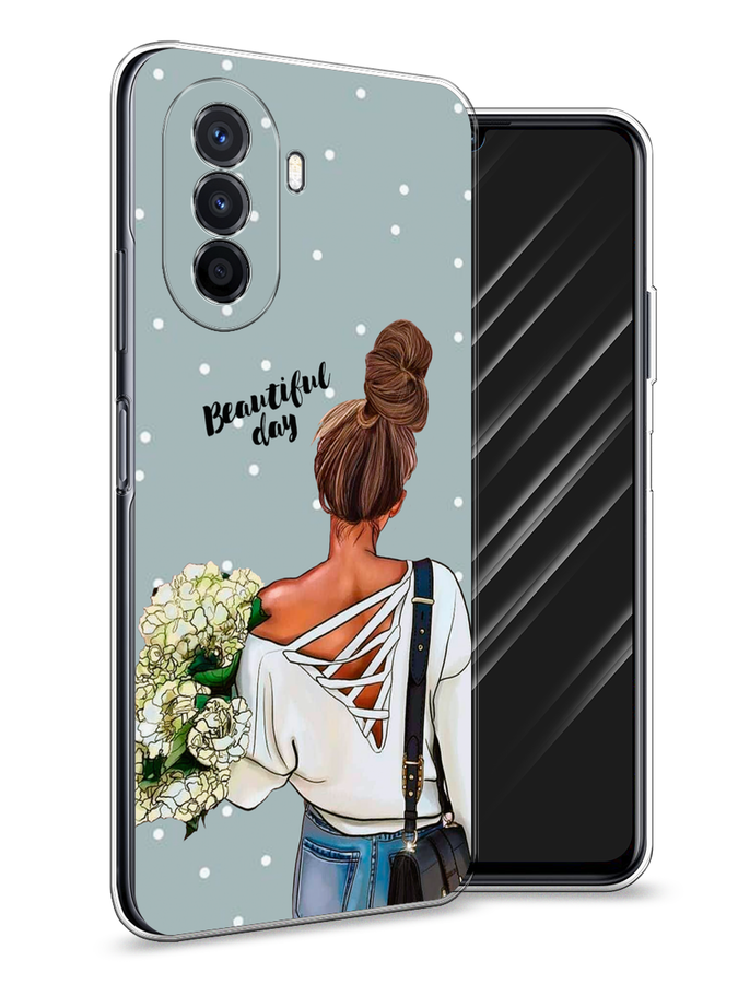 

Чехол Awog на Huawei Nova Y70 "Beautiful day", Разноцветный, 6109150-6