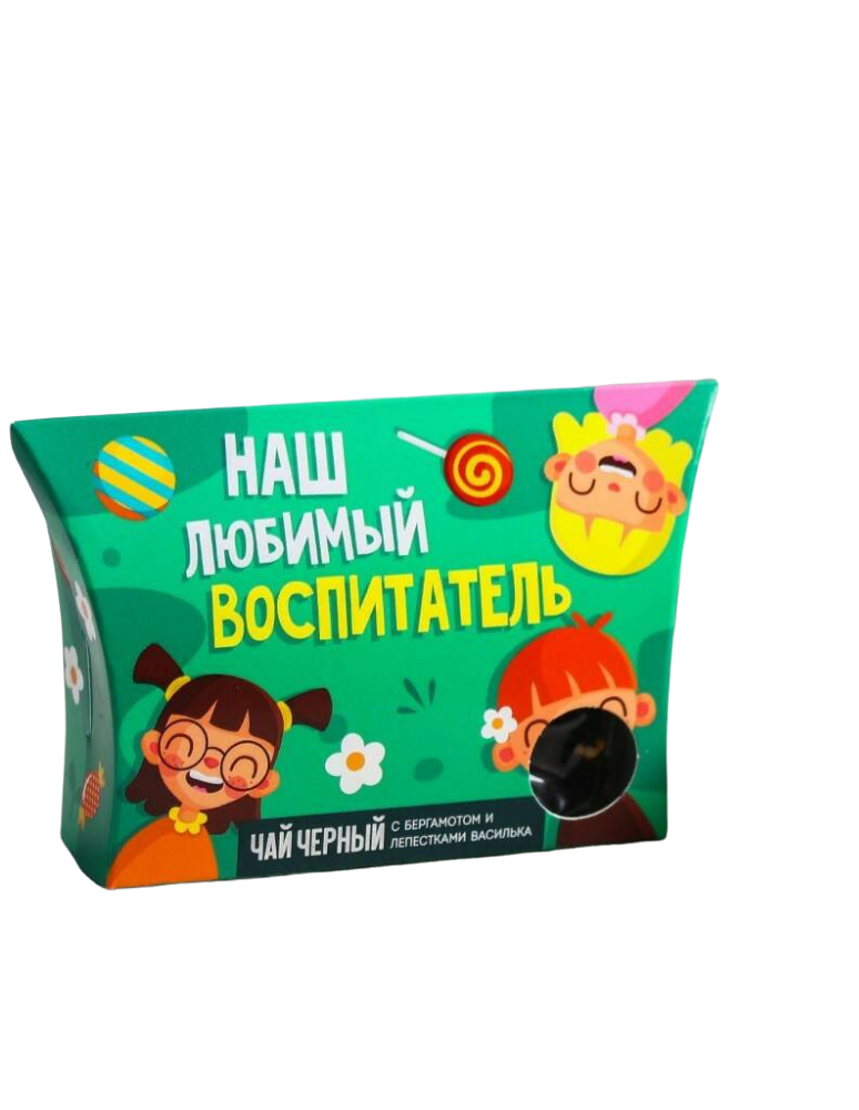 

Чай чёрный Наш любимый воспитатель, бергамот и лепестки василька, 20 г
