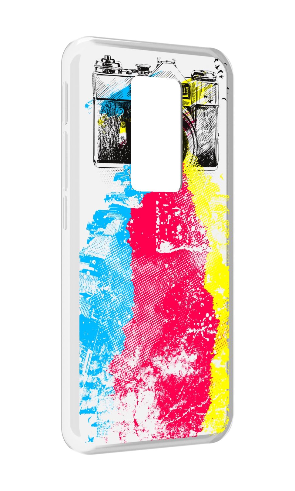 

Чехол MyPads цветной фотоаппарат для Motorola Defy 2021, Прозрачный, Tocco