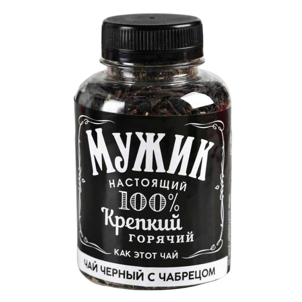 

Чай чёрный Мужик: с чабрецом, 50 г