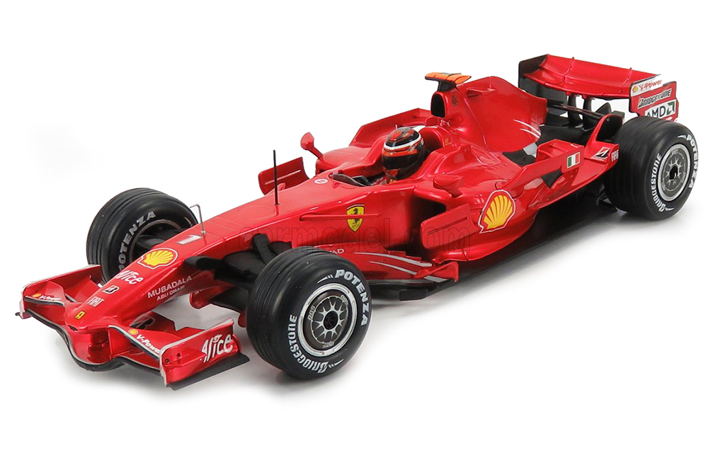 

Модель коллекционная Ferrari F2008 k.raikkonen 2008 #1 / феррари F2008 к.райкконен 2008 #1, Красный
