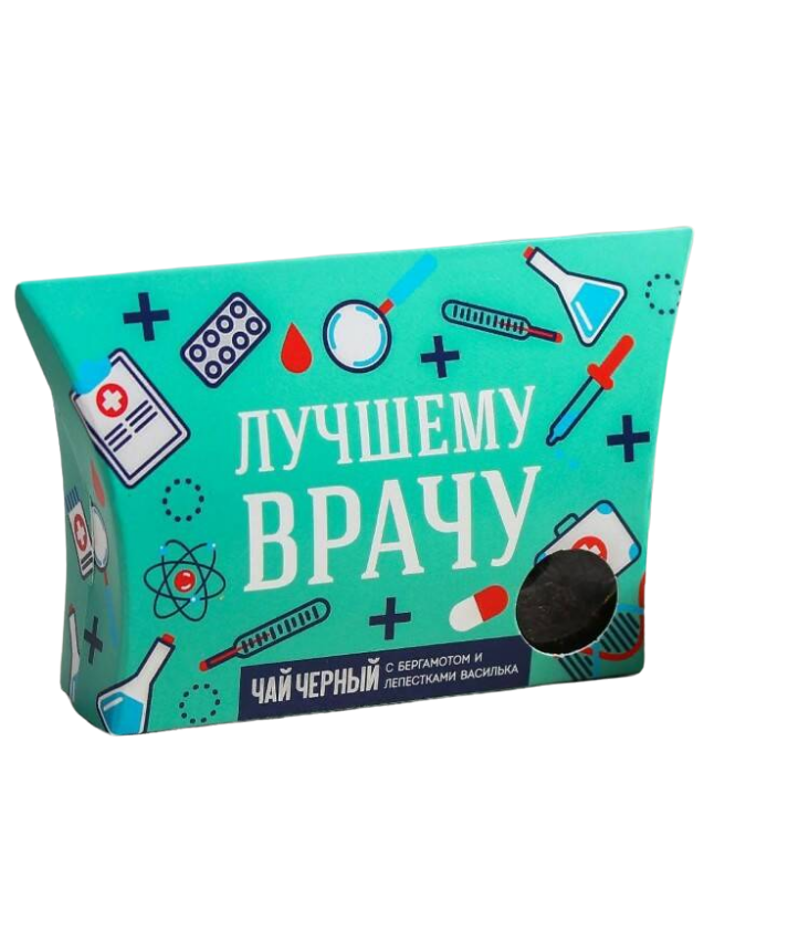 

Чай чёрный Лучшему врачу, бергамот и лепестки василька, 20 г