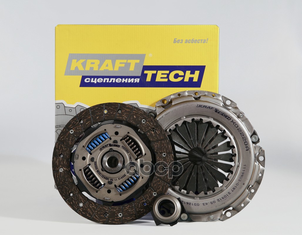 

Комплект Сцепления Renault Laguna, Volvo S40/V40 KraftTech арт. W03220B