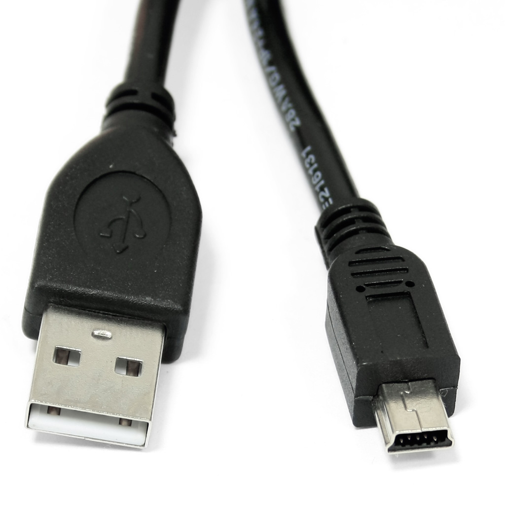 

Кабель USB2.0 тип А(m)-miniB(5P) 1,8м.