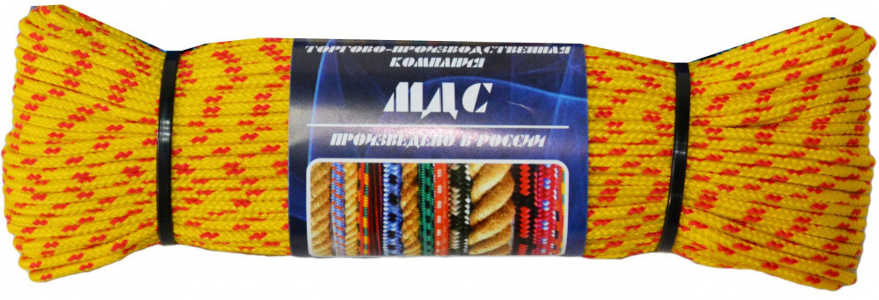 

Шнур полипропиленовый плетеный 3мм 16 прядный 50 м