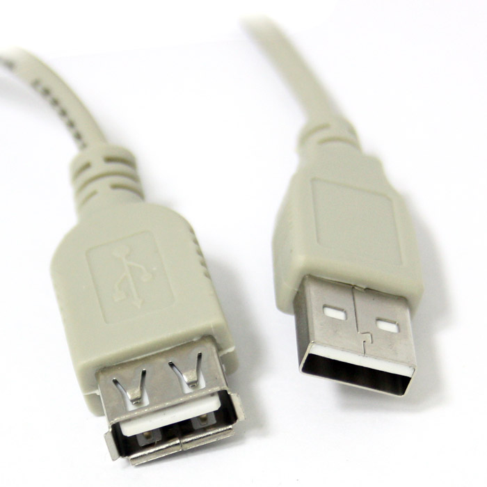 фото Кабель удлинитель usb2.0 аm/af 4.5м oem