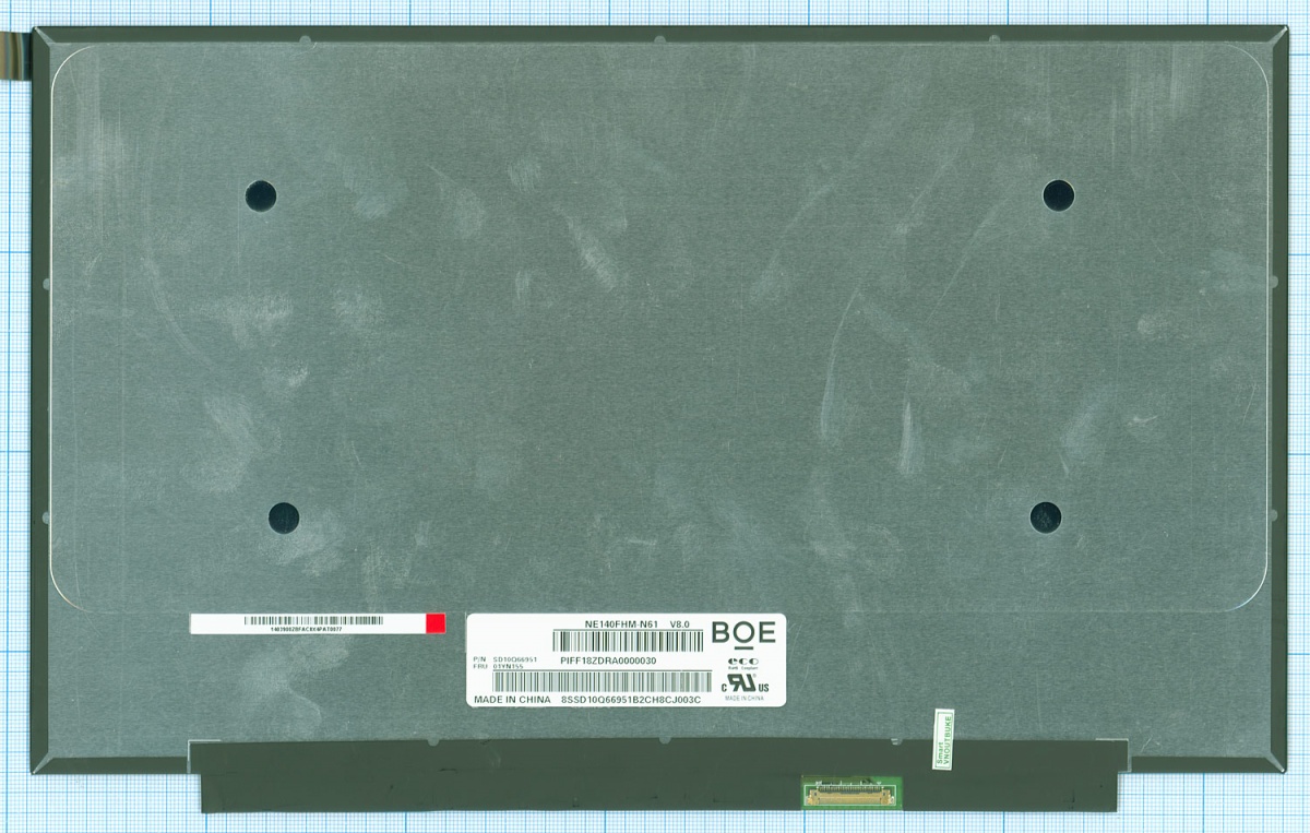 

Матрица OEM для ноутбука NE140FHM-N61 (100164839V), совместимая с p/n: NE140FHM-N61