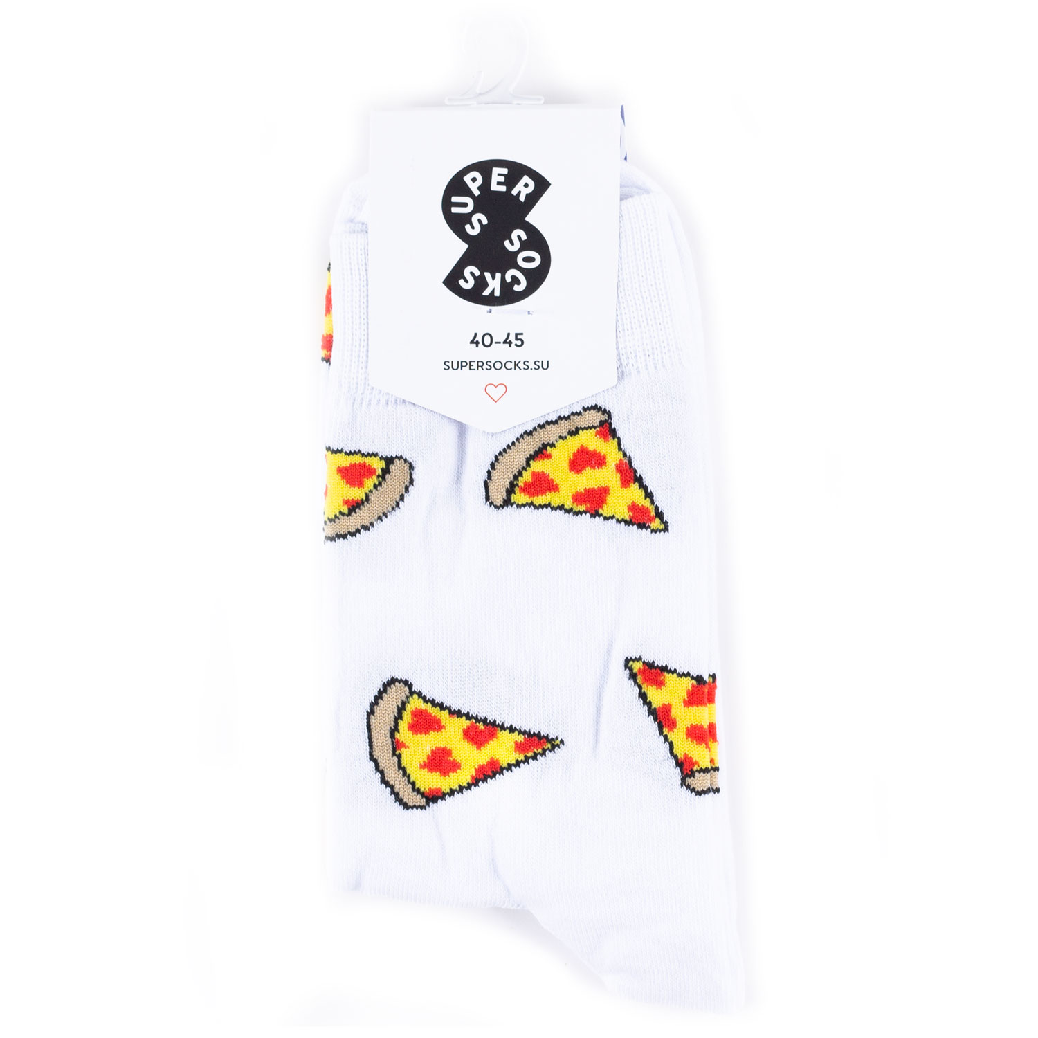 фото Носки унисекс super socks supersockspizza разноцветные 40-45