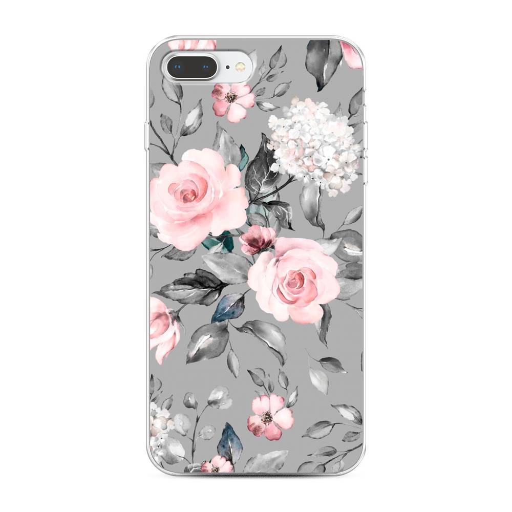 

Чехол Awog "Розы на сером" для Apple iPhone 7 Plus, 10750-8
