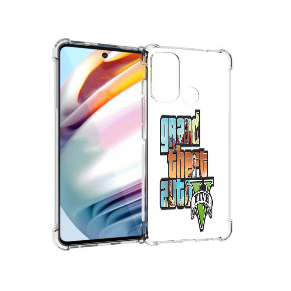 

Чехол MyPads Tocco для Motorola Moto G60 игра гта (PT227068.360.373), Прозрачный, Tocco