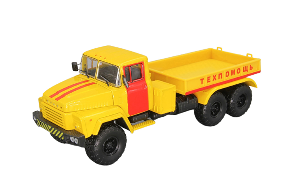 

Kraz 260V ballast tractor tech aid yellow (ussr russia) | краз 260В балластный тягач техпо