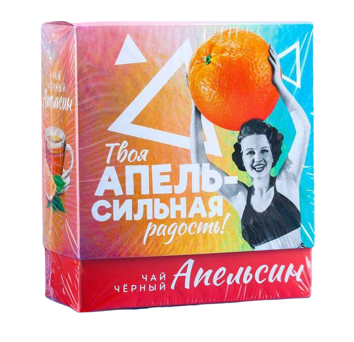 

Чай чёрный «Апельсиновая радость», вкус: апельсин, 100 г.