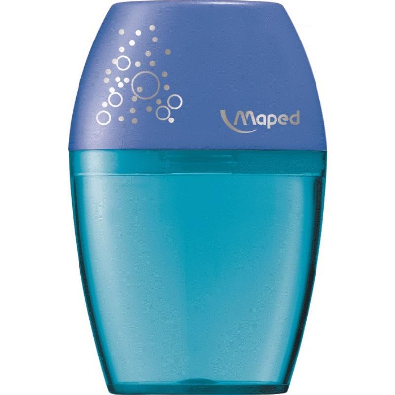 

Точилка ручная пластиковая Maped Shaker (1 отверстие, с контейнером) (534753), 25шт., Разноцветный