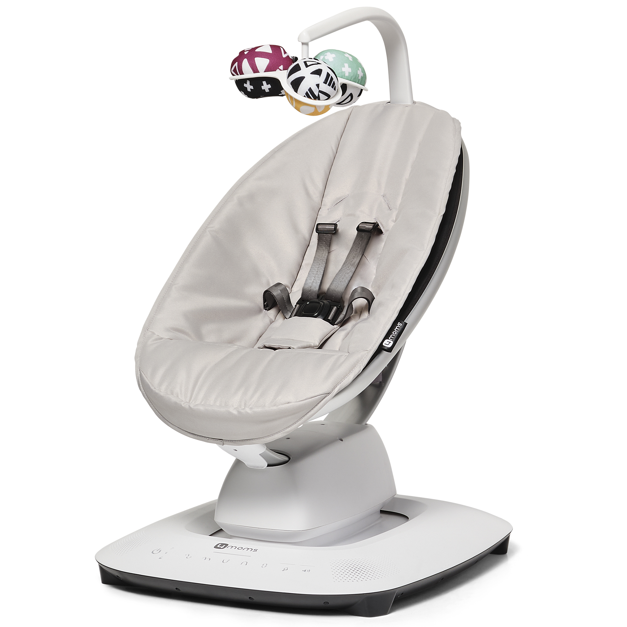 Кресло-качалка 4moms mamaRoo New серебро 2001003