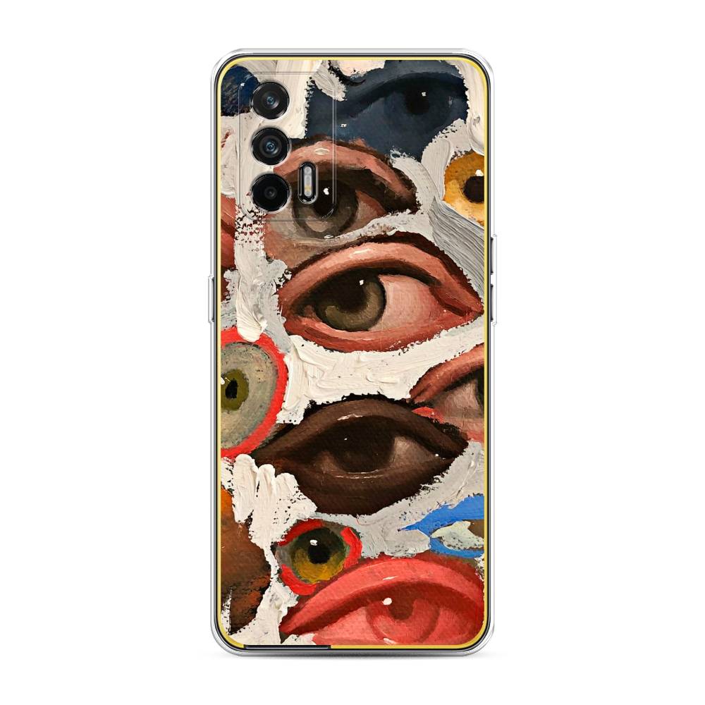 

Чехол Awog на Realme GT "Глаза масляная живопись", Разноцветный, 256350-7