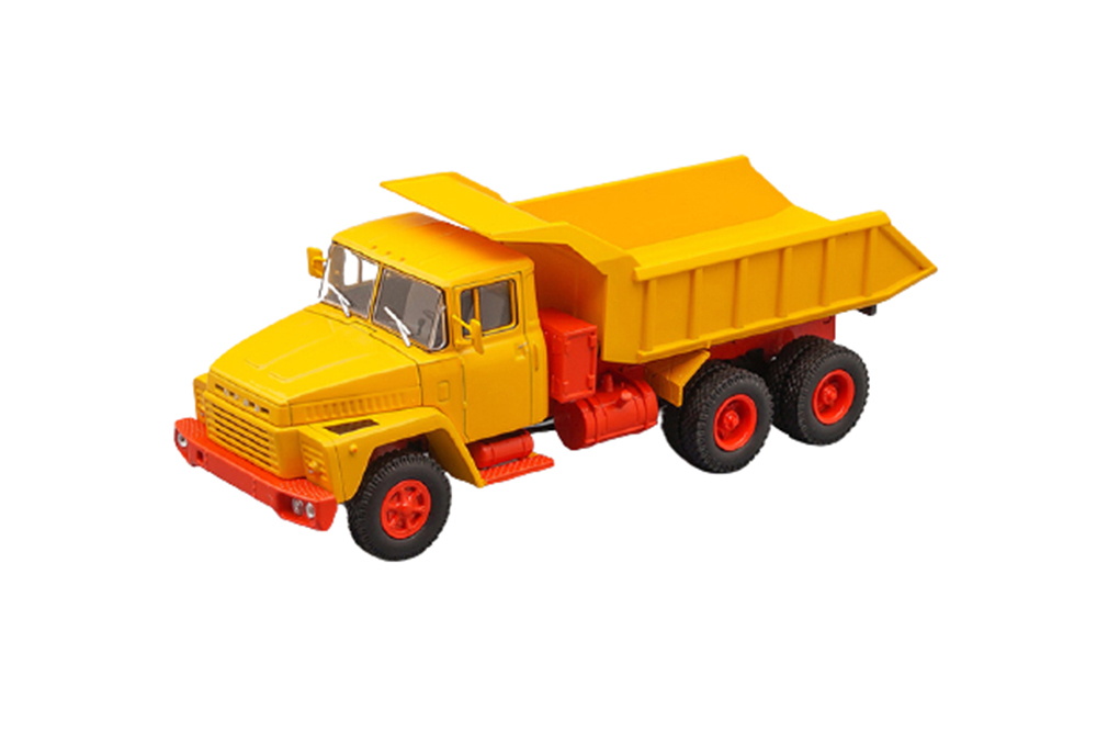 

Kraz 251 dump truck 1981 exhibition (ussr russia) | краз 251 самосвал 1981 выставочный, Желтый