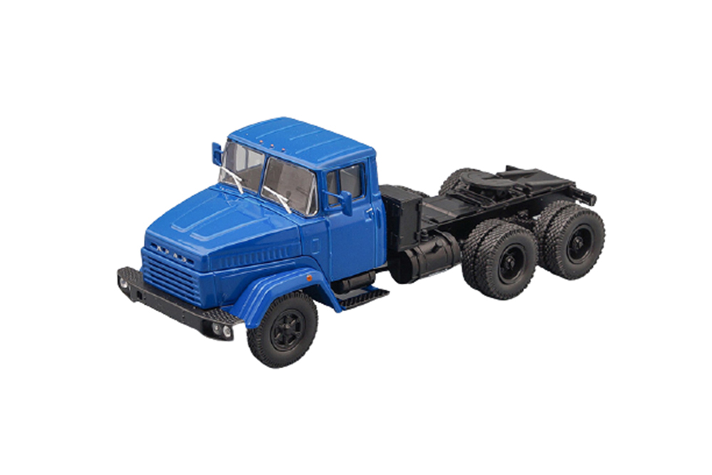 

Kraz 6444 tractor tractor 1985-1994 blue (ussr russia) | краз 6444 седельный тягач 1985-19, Синий