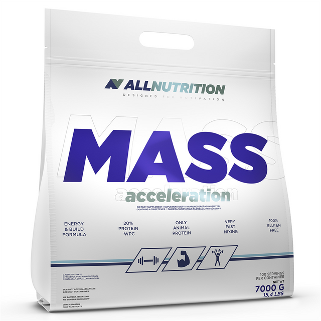 Гейнер AllNutrition MASS ACCELERATION 7000 гр., шоколад