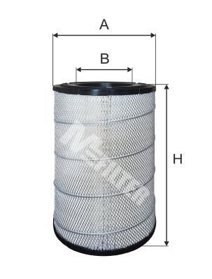 

Фильтр воздушный MFILTER A 542