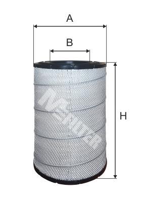 

Фильтр воздушный MFILTER A 541