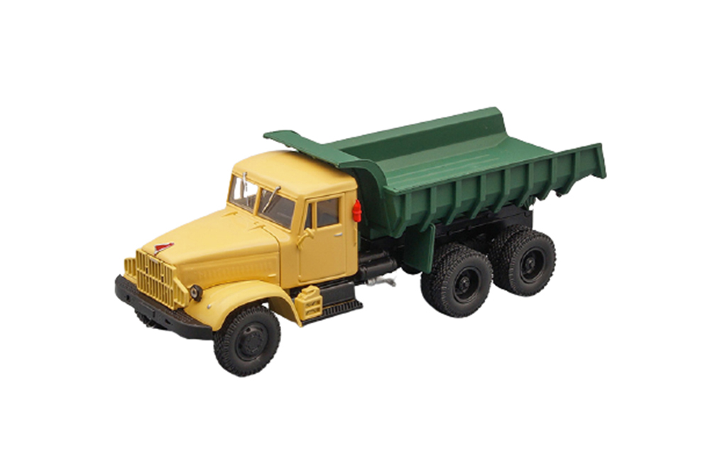 Kraz 256B dump truck 1966-1969 yellow-green (ussr russia) | краз 256Б самосвал 1966-1969 ж