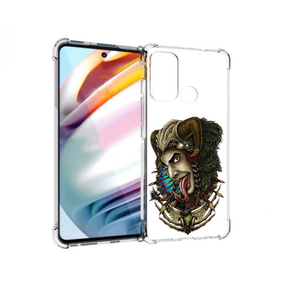 

Чехол MyPads Tocco для Motorola Moto G60 длинный язык (PT227068.360.330), Прозрачный, Tocco