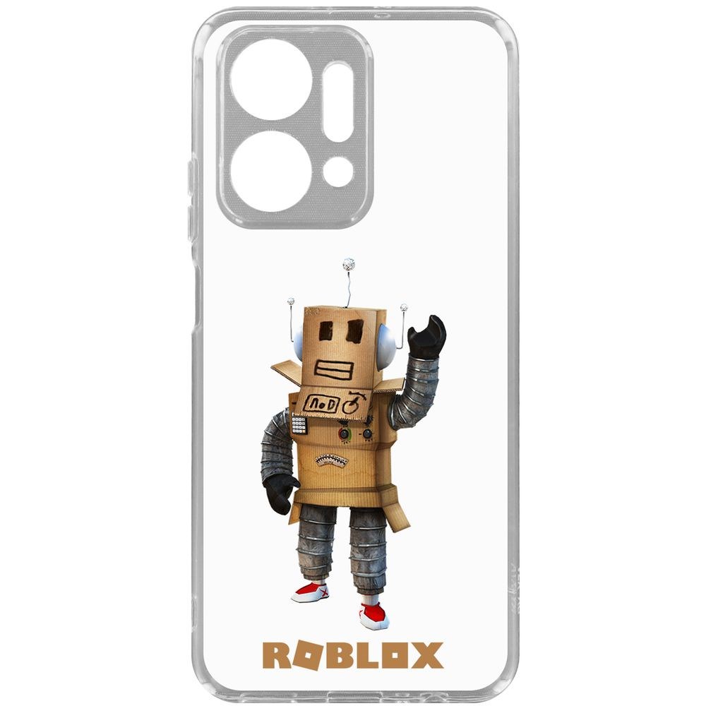

Чехол-накладка Krutoff Clear Case Roblox-Мистер Робот для Honor X7a Plus, Прозрачный