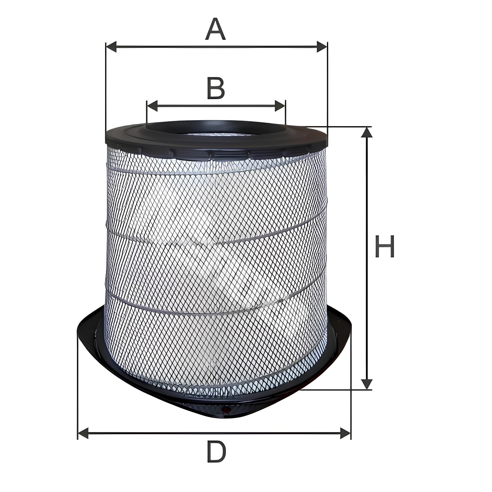 

Фильтр воздушный MFILTER A 511