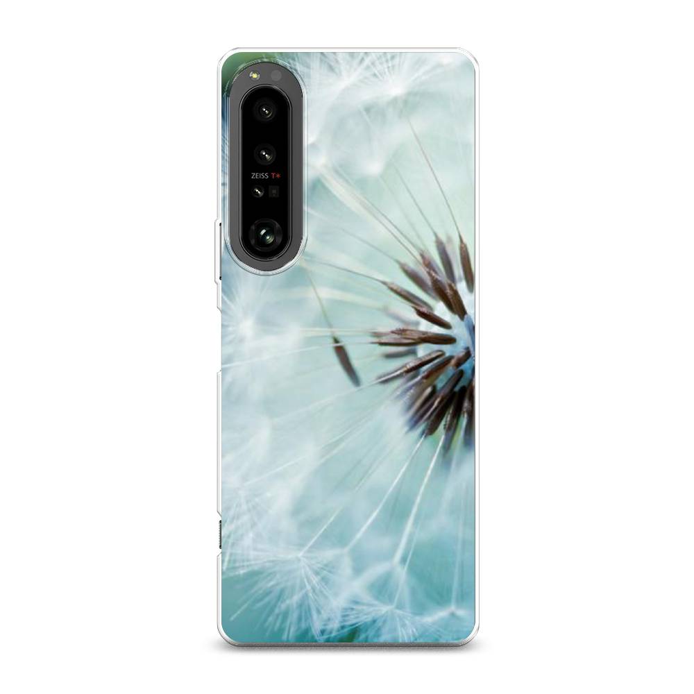фото Силиконовый чехол "пух одуванчика" на sony xperia 1 iv awog