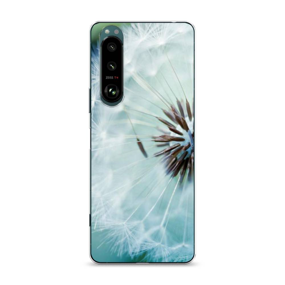 фото Силиконовый чехол "пух одуванчика" на sony xperia 1 iii awog