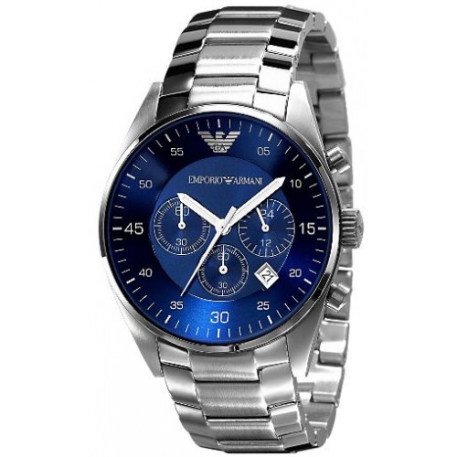 фото Наручные часы мужские emporio armani ar5860 серебристые