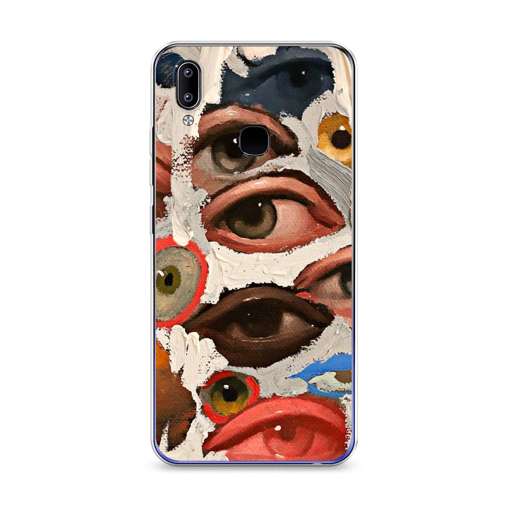 

Чехол Awog на Vivo Y93 "Глаза масляная живопись", Разноцветный, 262950-7