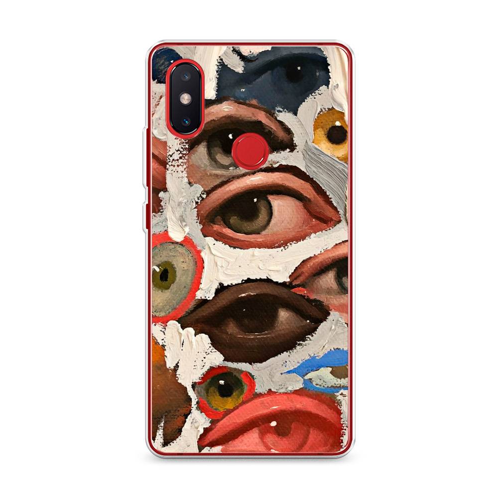

Чехол Awog на Xiaomi Mi 8 SE "Глаза масляная живопись", Разноцветный, 33750-7