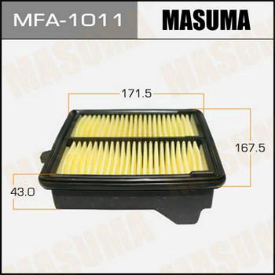 

MFA-1011_фильтр воздушный!\ Honda Jazz 1.2/1.4 02>