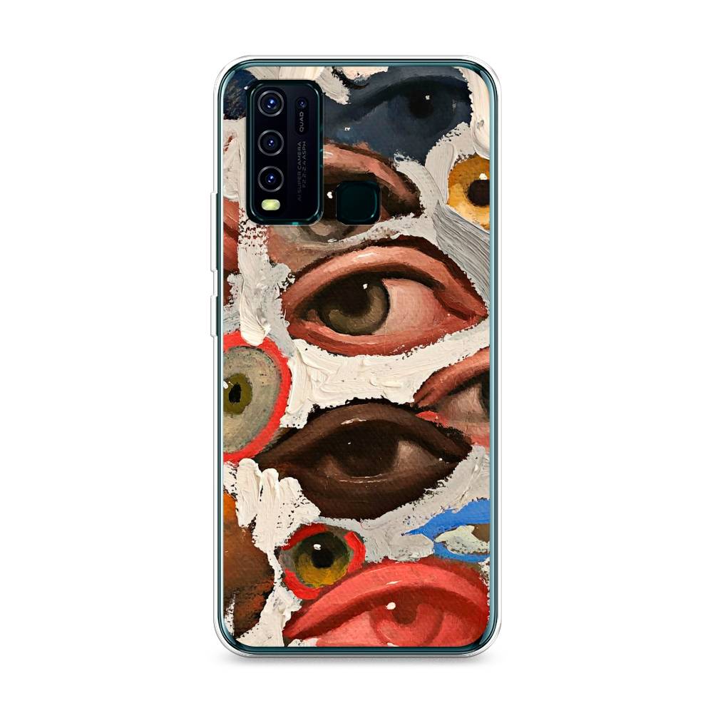 

Чехол Awog на Vivo Y30 "Глаза масляная живопись", Разноцветный, 263150-7