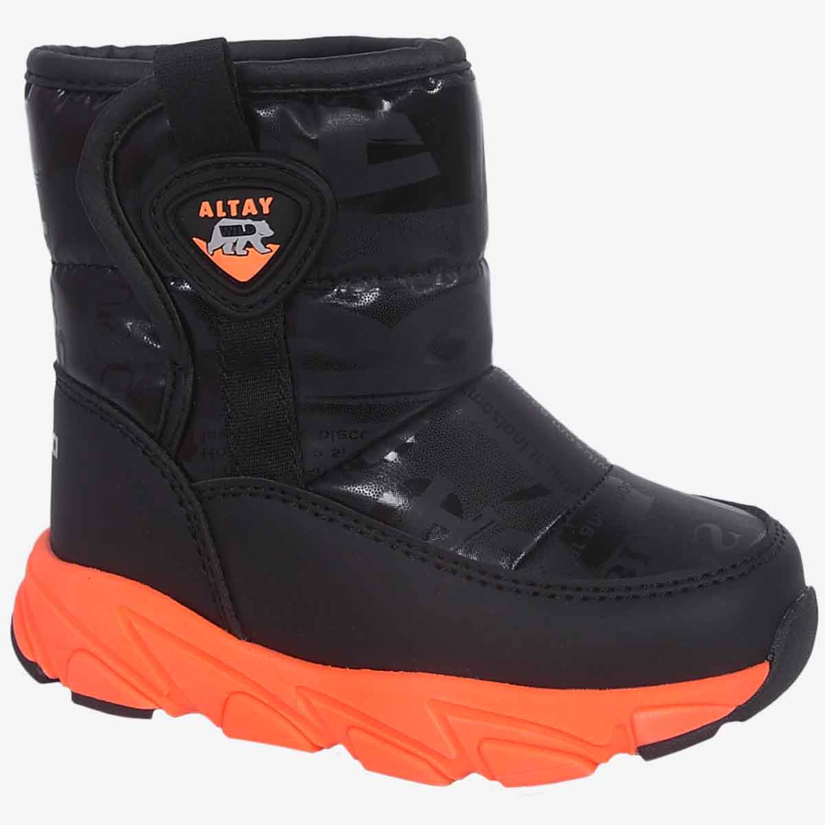 

Дутики детские Kapika 1285д-3 цв.черный р.26 RU, 1285д-3