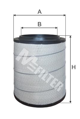 

Фильтр воздушный двигателя MFILTER A 831