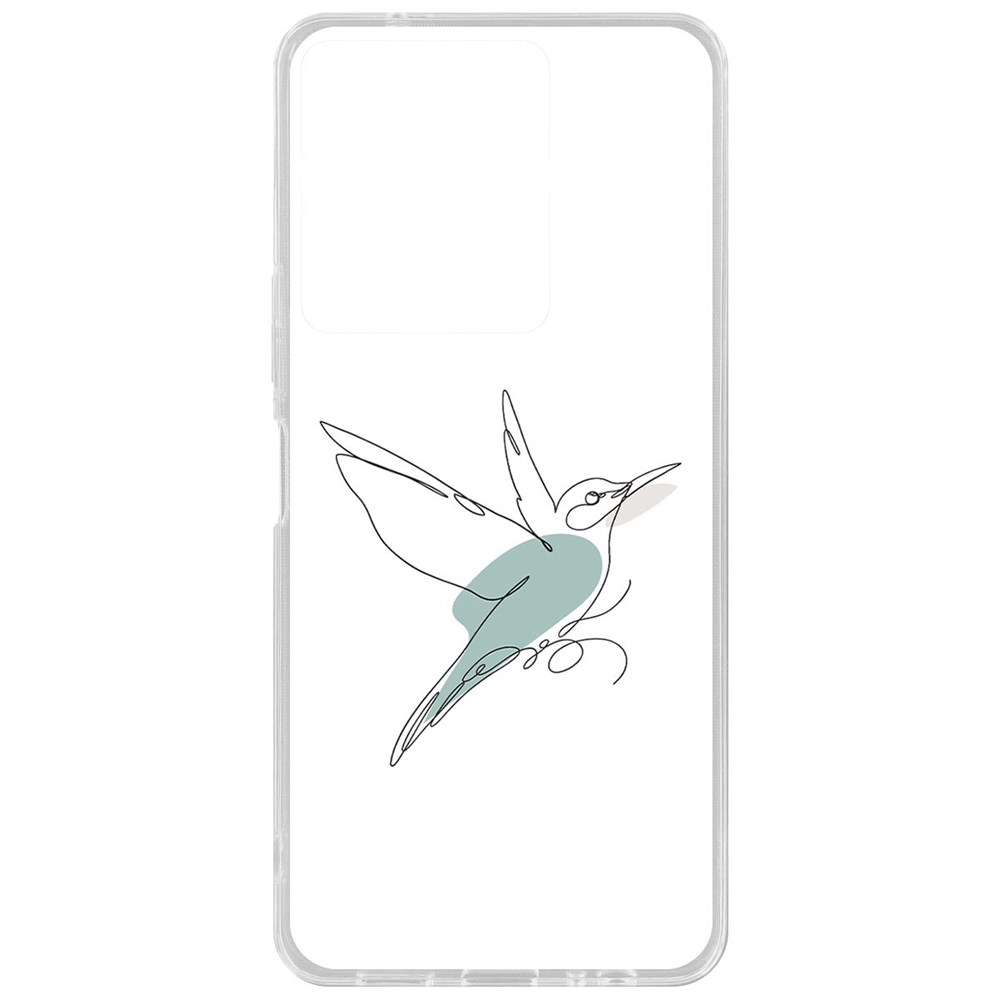 

Чехол-накладка Krutoff Clear Case Легкость для Vivo Y36