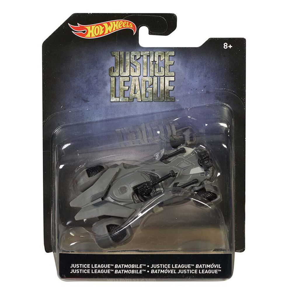 фото Машинка премиальная hot wheels justice league batmobile, dkl20/fhf41