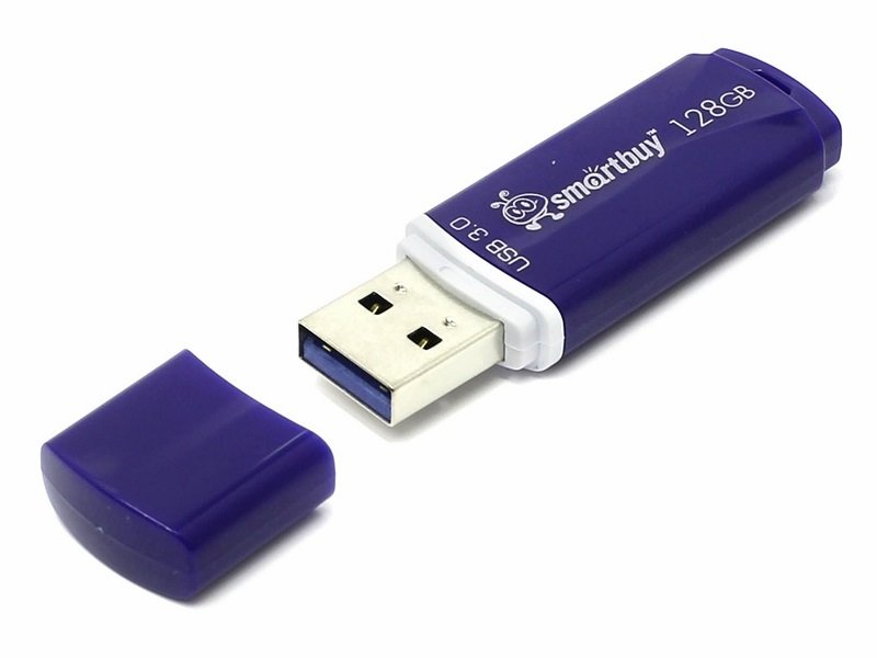 

USB Flash накопитель SmartBuy Crown blue (128GB) USB3.0