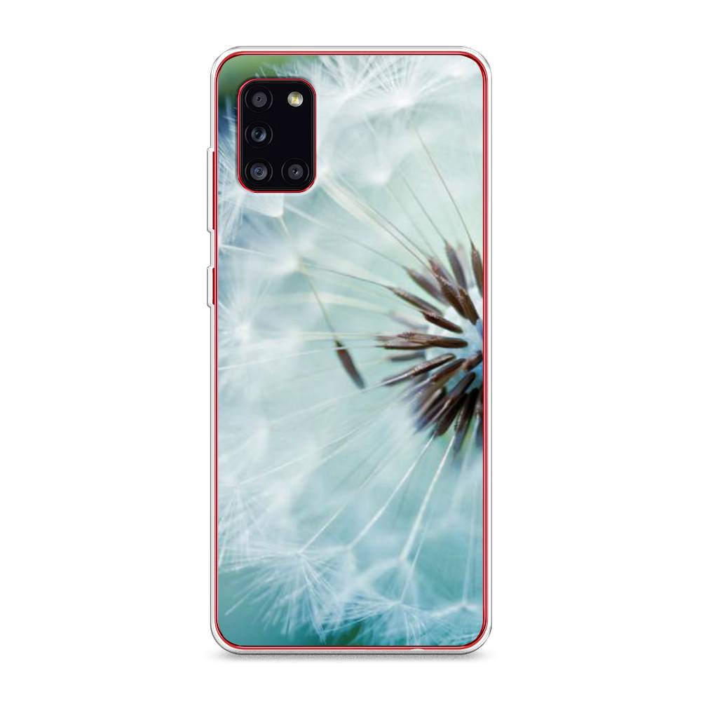 фото Силиконовый чехол "пух одуванчика" на samsung galaxy a31 awog