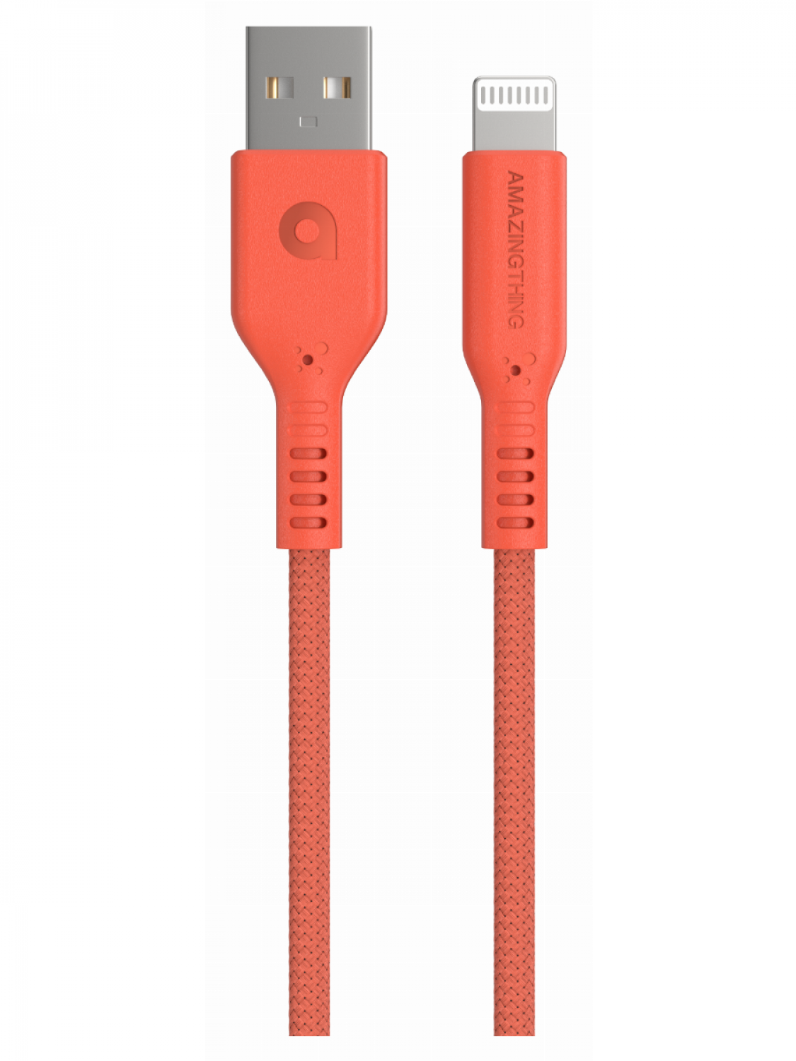 фото Кабель usb-lightning amazingthing supremelink mfi speed pro zeus orange 1.1m 3.2a