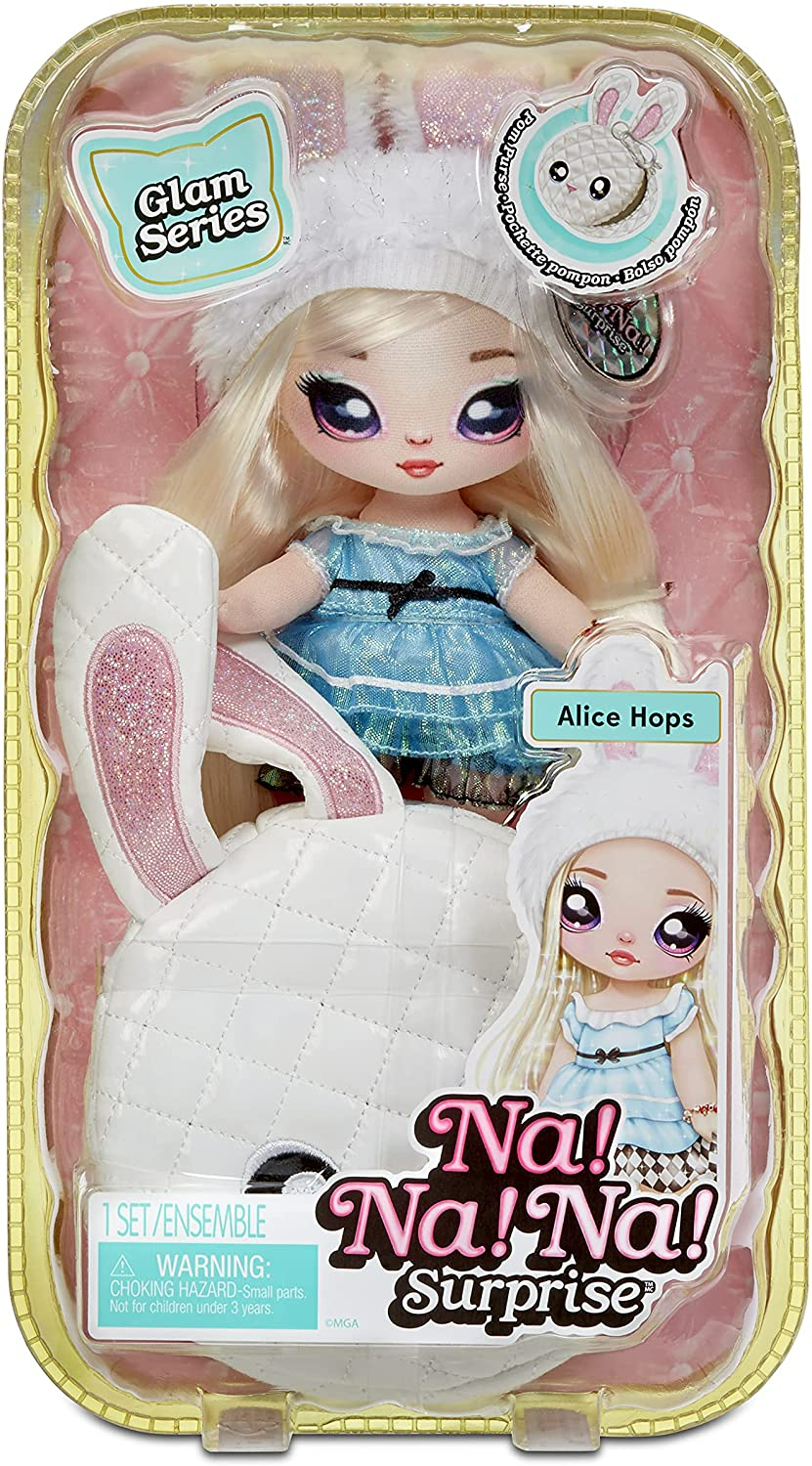 Кукла мягкая Na! Na! Na! Surprise Glam Series, Alice Hops, 575368 коллекция кукол l o l surprise glam together l o l surprise