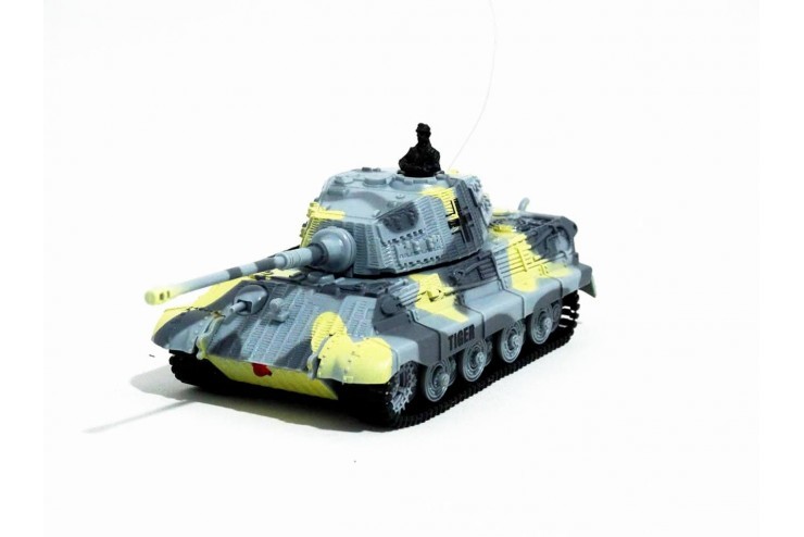 фото Радиоуправляемый танк tian long king tiger масштаб 1:72, 2.4ghz, синий, 2203-4