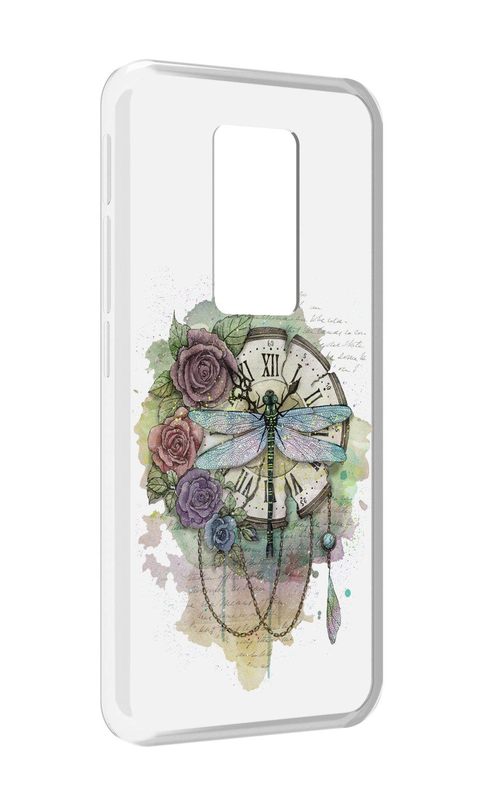 

Чехол MyPads старинные часы в цветах для Motorola Defy 2021, Прозрачный, Tocco