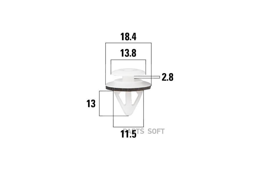 

Клипсы автомобильные Mazda Capella, CX-9 KRAFT kt106234